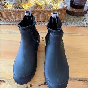 UGG Black Waterproof Chelsea Rain Booties